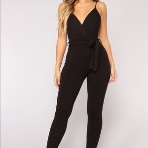 Black jumpsuit